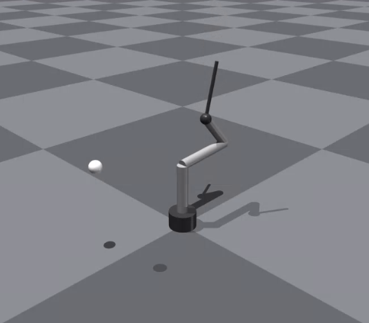 Task-Space Control of a Medical Manipulator in Isaac Gym